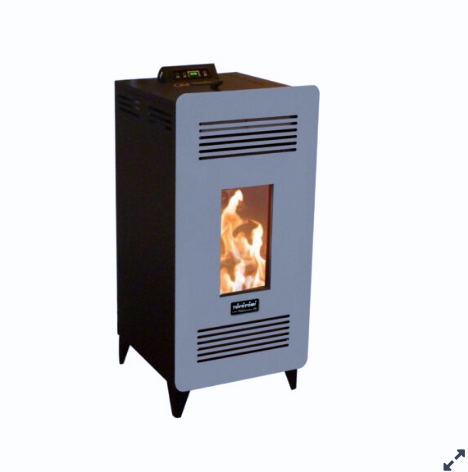 Estufa Pellet 6,7 kW PS-7500 Gris