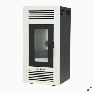 Estufa a Pellet 6,7 kW PS-7500 Blanca