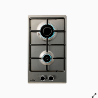 Encimera a Gas 30 cm Parrilla Esmaltada EGI-30EN