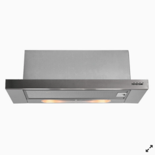 Campana retráctil de acero inoxidable 60 cm TCARETAI