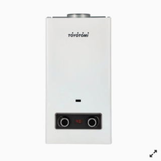 Calefón Tiro Natural Ionizado 10L Gas Licuado GWH-TN10L